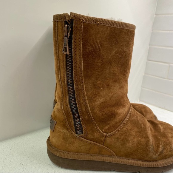 UGG Australia Suede Brown Tan Boots US 5 - Picture 5 of 9